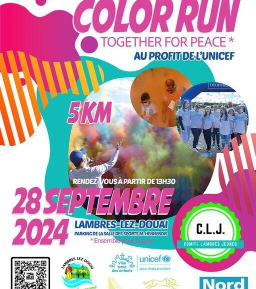 LAMBRES LEZ DOUAI : Color Run