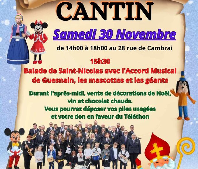 CANTIN : Téléthon