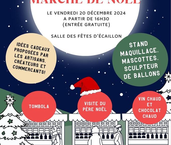 ÉCAILLON : Marché de Noël