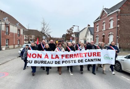 DOUAISIS : A Cantin, l’avenir de la poste communale fait débat, les élus se mobilisent